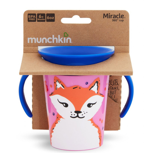 Ποτήρι Εκπαιδευτικό 177ml Munchkin Miracle Trainer Cup Fox
