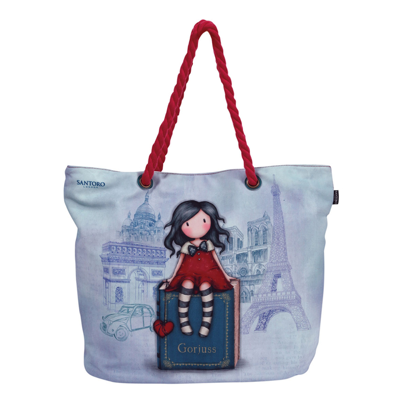 Τσάντα Θαλάσσης (50x38x20) Das Kids Santoro Prints 5828