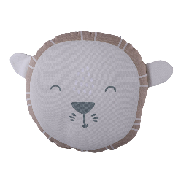 Διακοσμητικό Στρογγυλό Μαξιλάρι (Φ30) Nef-Nef Cuddling Lion