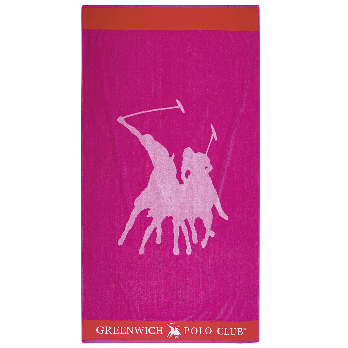Πετσέτα Θαλάσσης (90x170) Greenwich Polo Club 3592 Fuchsia