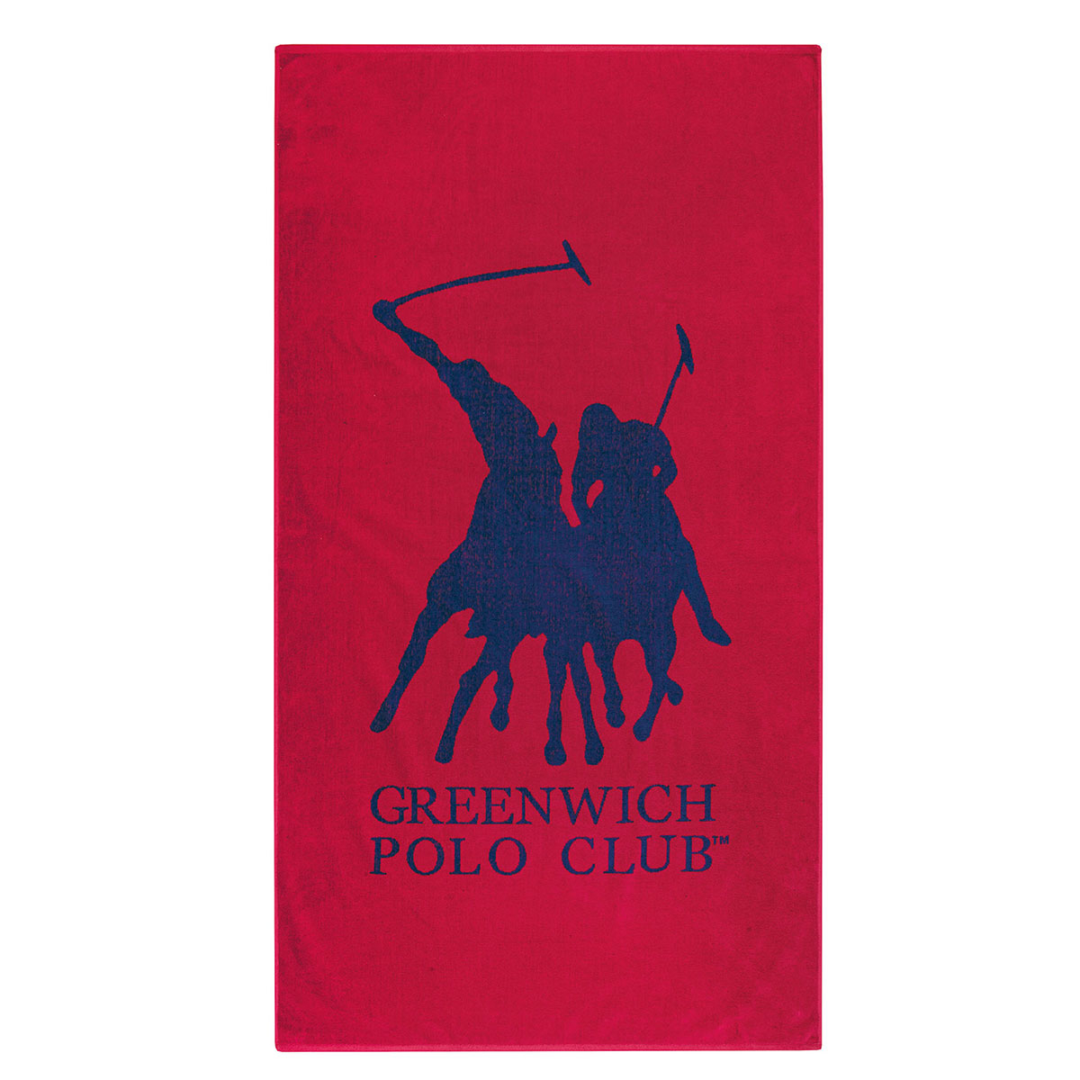 Πετσέτα Θαλάσσης (90×170) Greenwich Polo Club 3595 Red