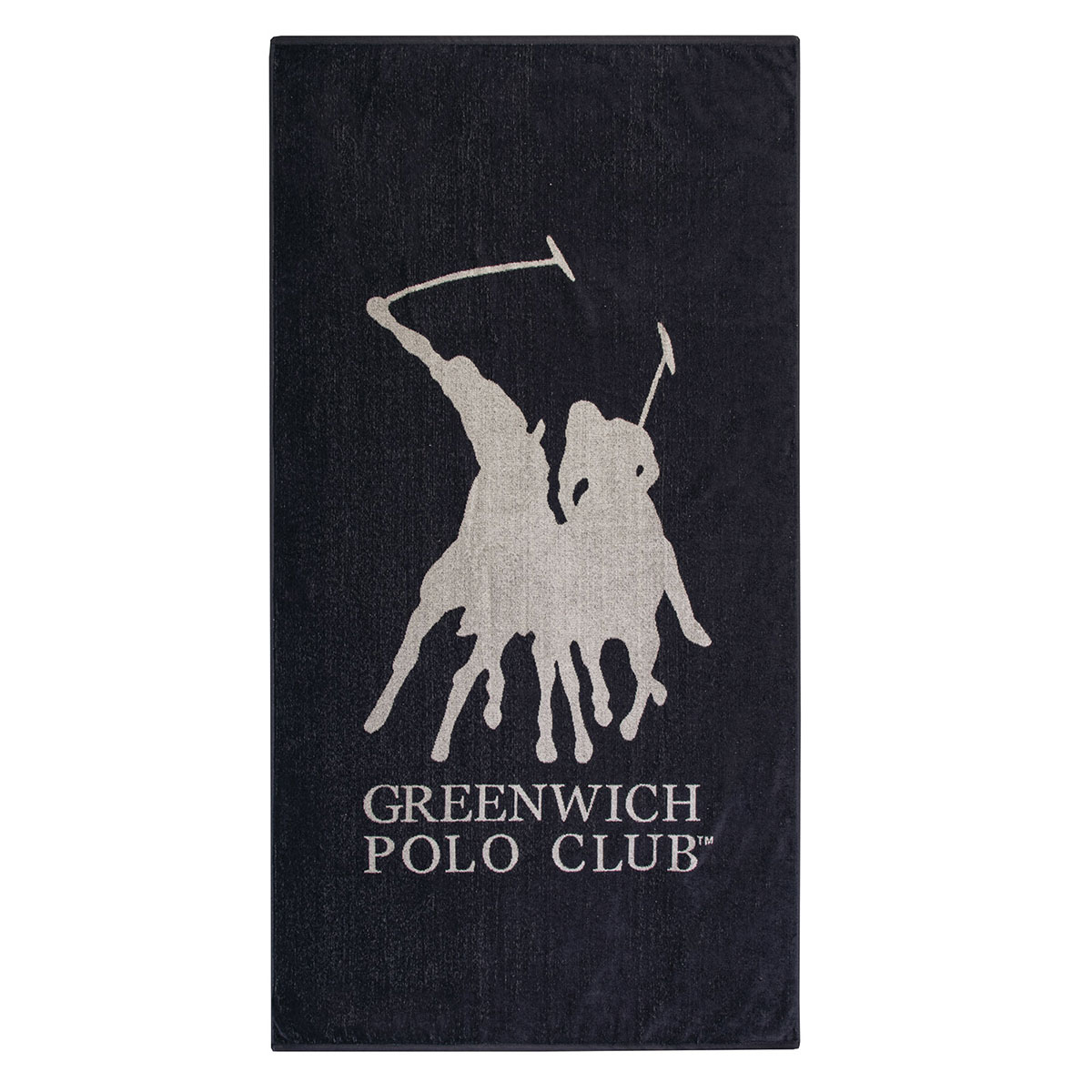 Πετσέτα Θαλάσσης (90×170) Greenwich Polo Club 3597 Black