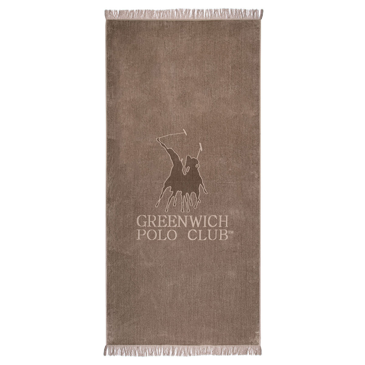 Πετσέτα Θαλάσσης (90x170) Greenwich Polo Club 3625 Grey