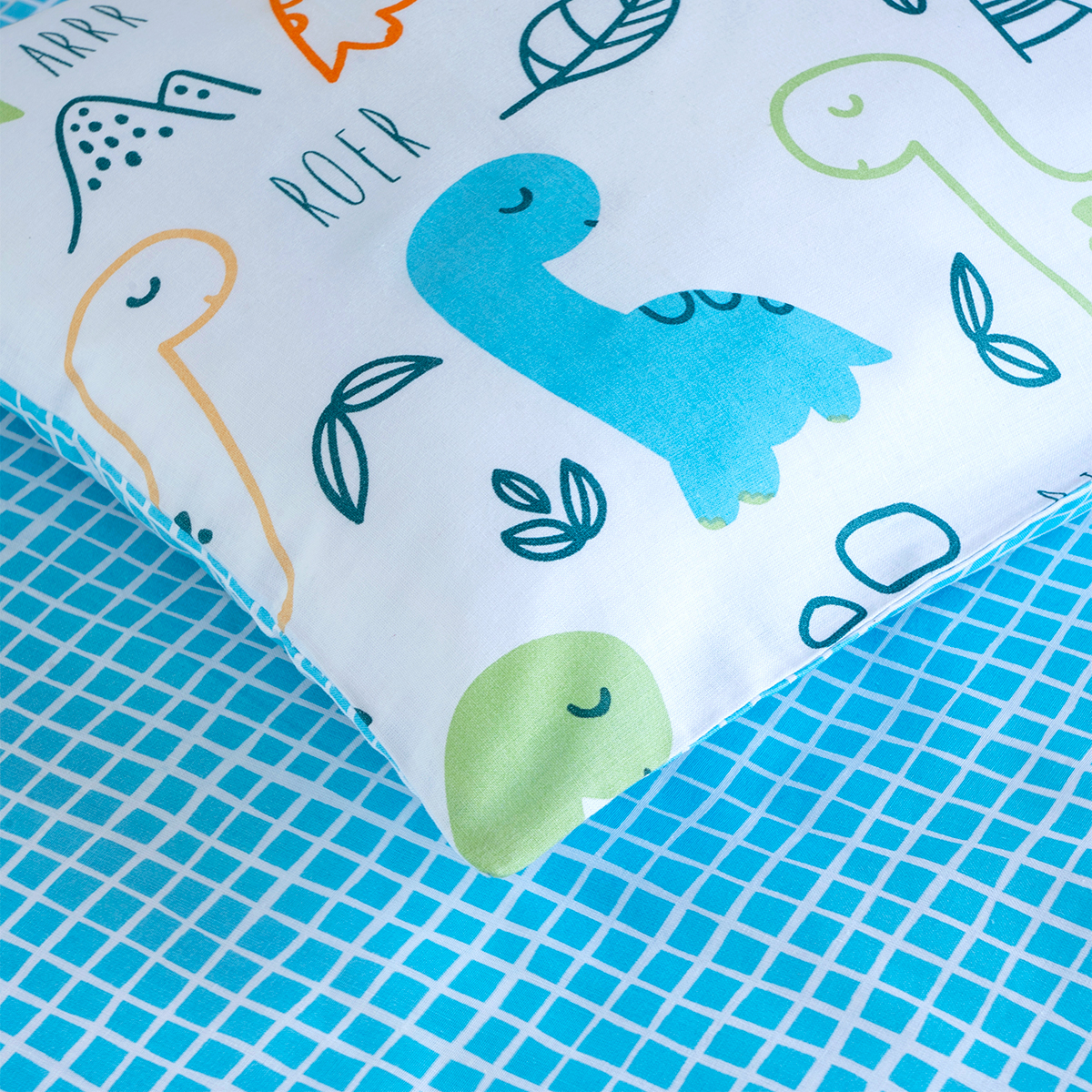 Κουβερλί Κούνιας (110X150) Kocoon Baby Dino Roer Home Βρεφικά Προίκα Μωρού Spitishop