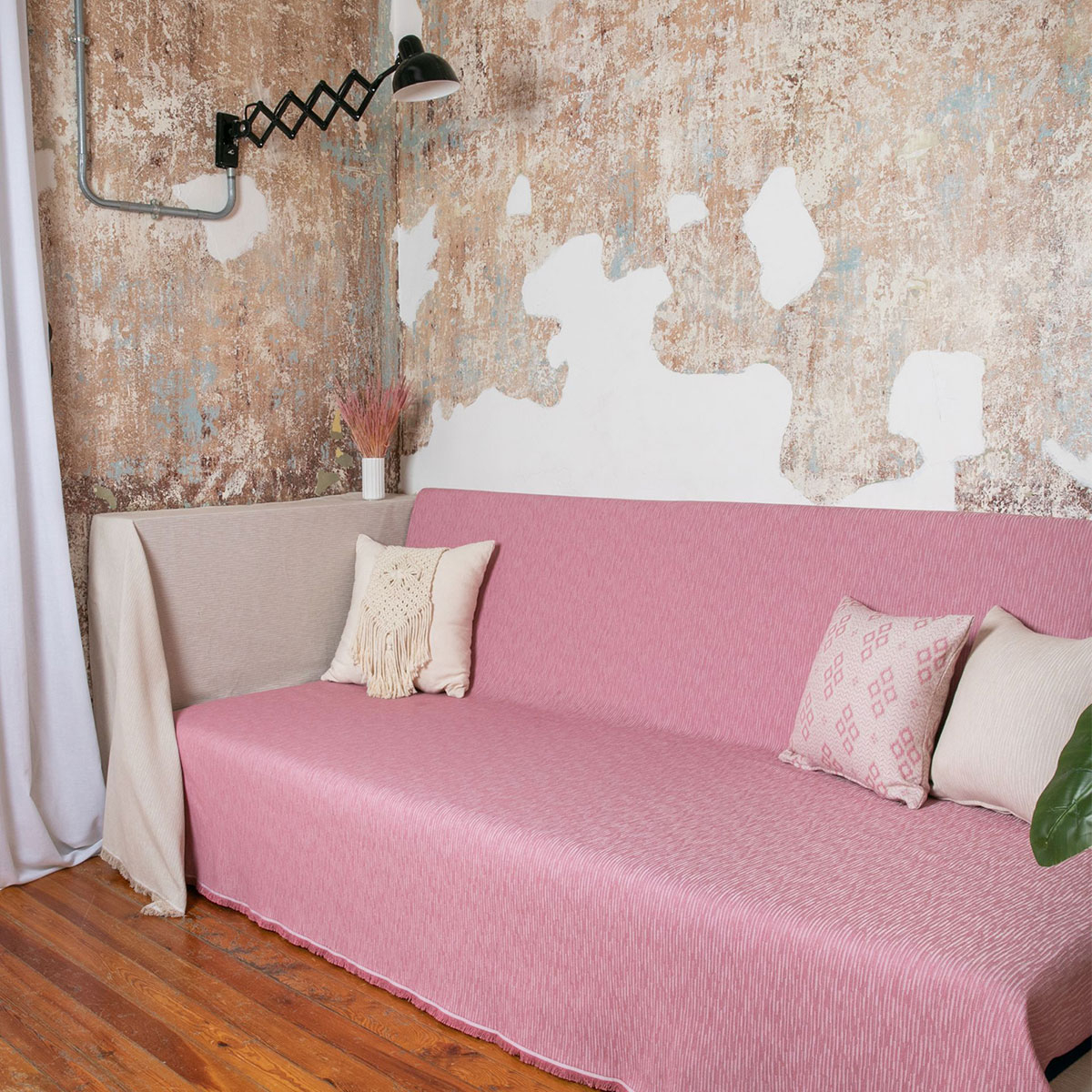 Ριχτάρι Διθέσιου (180×250) Loom To Room Calisto Pink