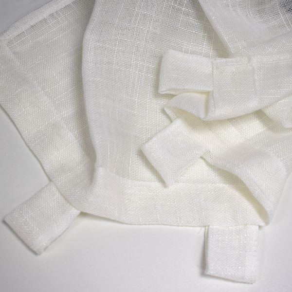 Σετ Κουρτίνες Παραθύρου (60x120) Με Τιράντες L-C Haltona Naturel 1625243