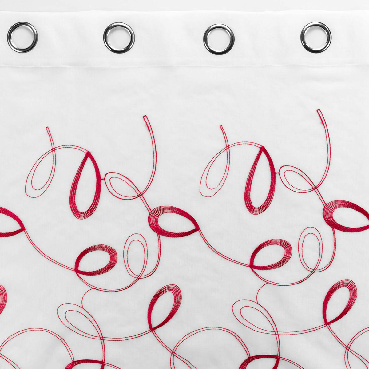 Κουρτίνα (140X240) με Τρουκς L-C Hoops Rouge 1626969 Home Κουρτίνες Παιδικές Spitishop