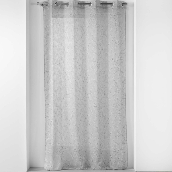 Κουρτίνα (140x280) Με Τρουκς L-C Salome Gris 1626985