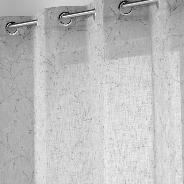 Κουρτίνα (140x280) Με Τρουκς L-C Salome Gris 1626985