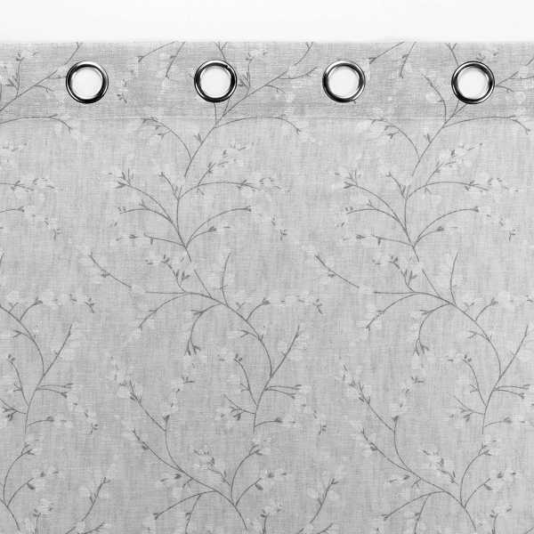 Κουρτίνα (140x280) Με Τρουκς L-C Salome Gris 1626985