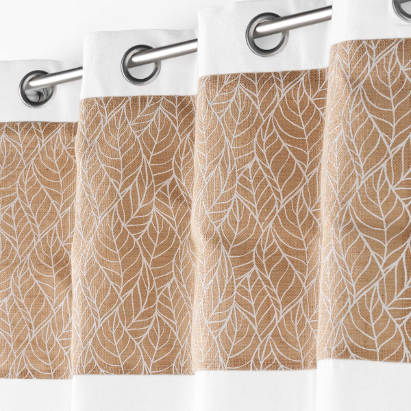 Κουρτίνα (140x240) Με Τρουκς L-C Kalinda Blanc 1609913