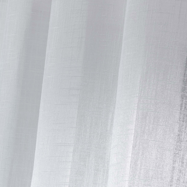 Σετ Κουρτίνες Παραθύρου (60x120) Με Τιράντες L-C Haltona Blanc 1625242