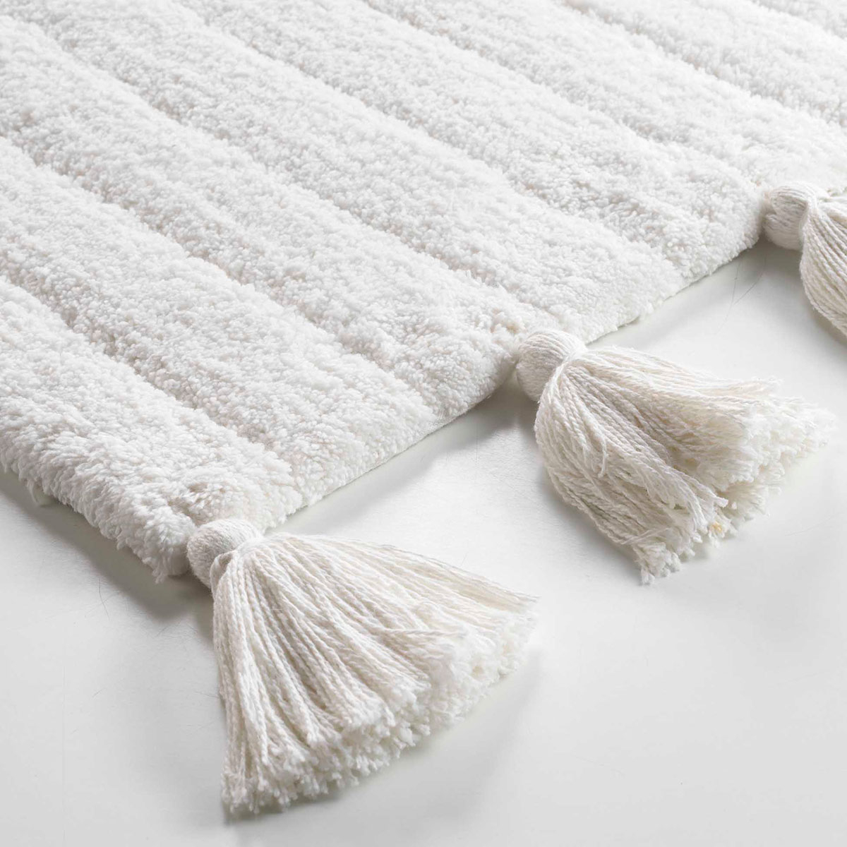 Πατάκι Μπάνιου (50X80) L-C Minatis Blanc 1801627 Home Μπάνιο Πατάκια Spitishop
