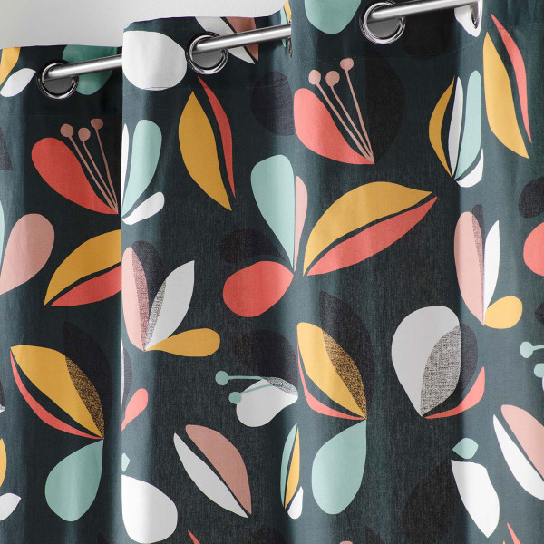 Κουρτίνα (140x240) Με Τρουκς L-C Panaflore Vert 1609991