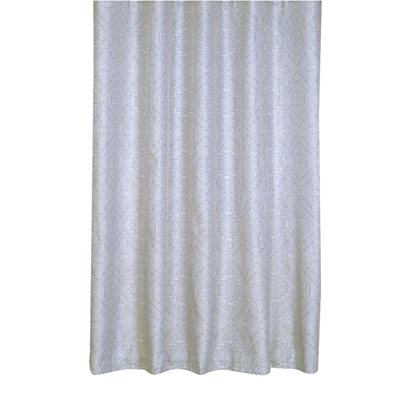 Κουρτίνα Μπάνιου (180x180) Με Τρουκς Nef-Nef Clover Grey