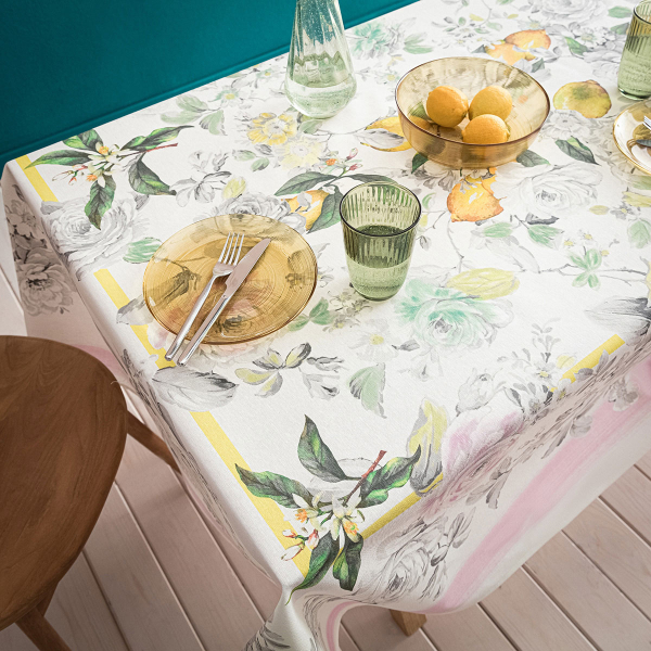 Αλέκιαστο Τραπεζομάντηλο (145x180) Gofis Home Citrus 715