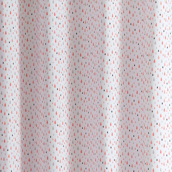 Παιδική Κουρτίνα (140x270) Με Τρέσα Ravelia Mambo Pink