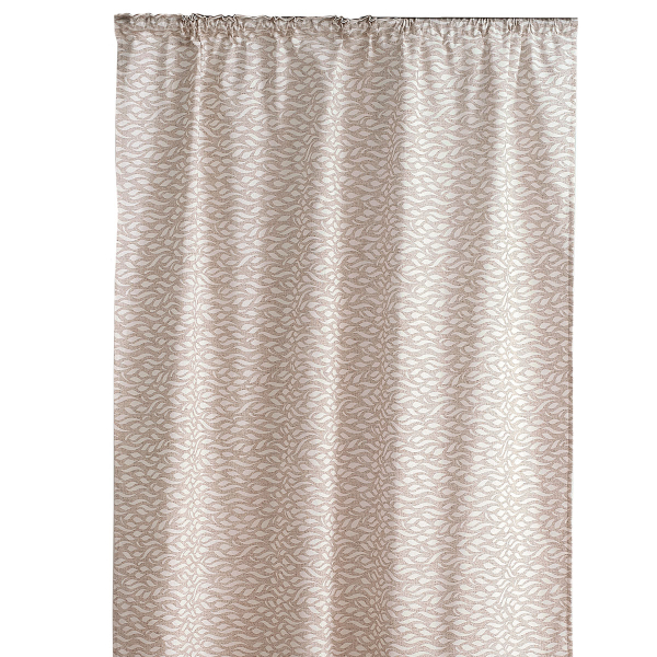 Κουρτίνα (140x270) Με Τρέσα Ravelia Maloua Beige