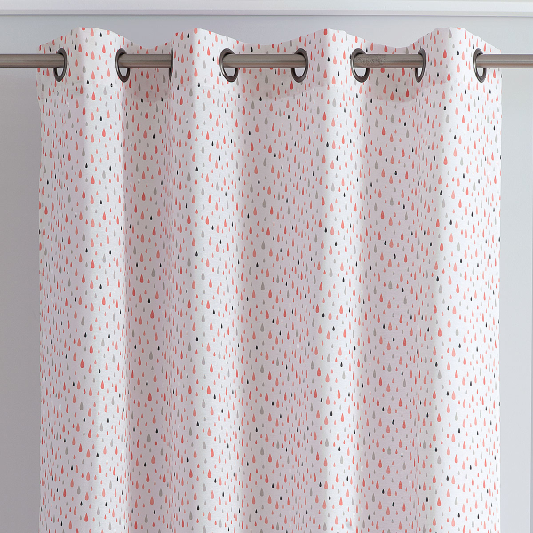 Παιδική Κουρτίνα (140x260) Με Τρουκς Ravelia Mambo Pink