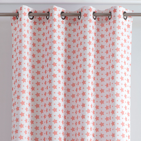 Παιδική Κουρτίνα (140x260) Με Τρουκς Ravelia Rumba Pink