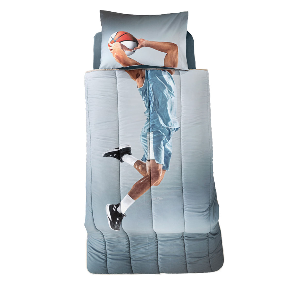 Πάπλωμα Μονό (Σετ 160X220) Saint Clair Hoop Home Παιδικά Λευκά Είδη Παπλώματα Spitishop