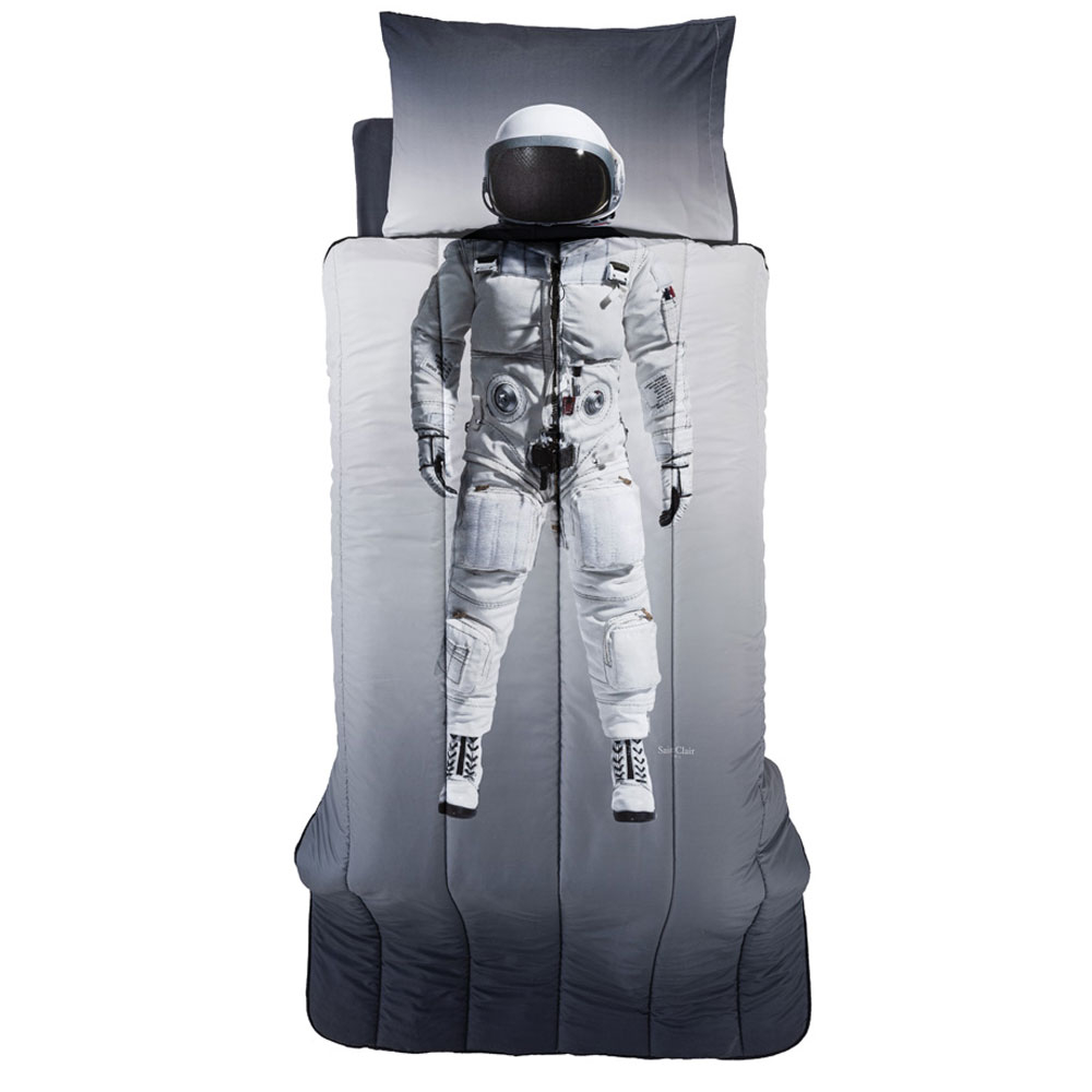 Πάπλωμα Μονό (Σετ 160X220) Saint Clair Space Home Παιδικά Λευκά Είδη Παπλώματα Spitishop