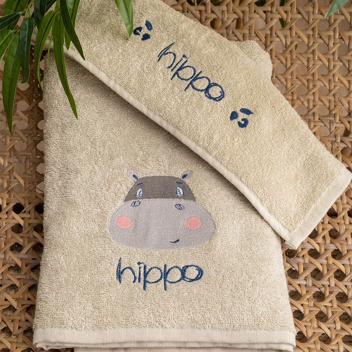 Παιδικές Πετσέτες (Σετ 2τμχ) Palamaiki Hippo 202057