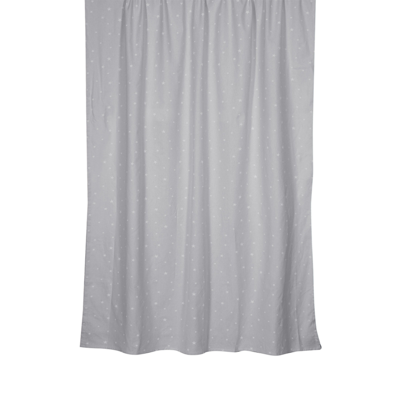 Παιδική Κουρτίνα (140x280) Με Τρέσα Nef-Nef Homeware Kids Dream Grey