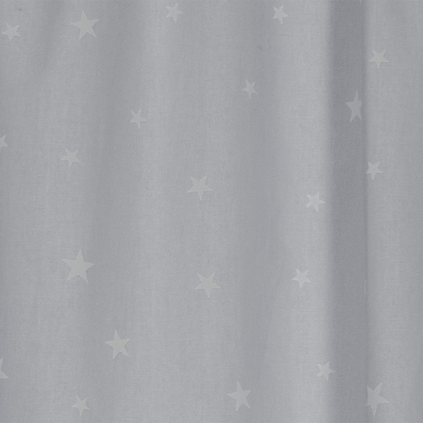 Παιδική Κουρτίνα (140x280) Με Τρέσα Nef-Nef Homeware Kids Dream Grey