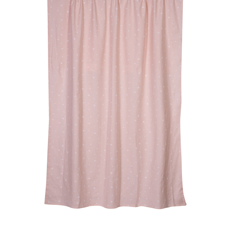 Παιδική Κουρτίνα (140x280) Με Τρέσα Nef-Nef Homeware Kids Dream Pink