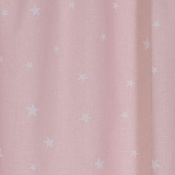 Παιδική Κουρτίνα (140x280) Με Τρέσα Nef-Nef Homeware Kids Dream Pink