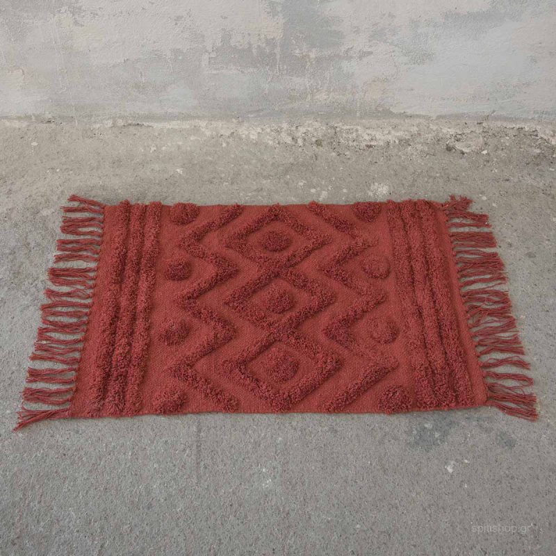 Πατάκι Μπάνιου (70x110) Nima Bath Enzo Terracotta