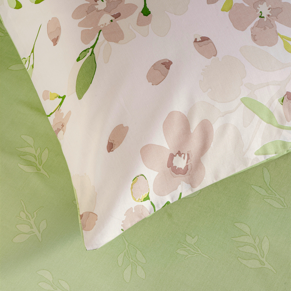 Σεντόνια Μονά (Σετ) Kocoon Flor Beige