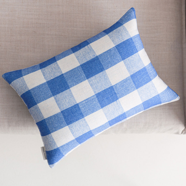 Διακοσμητική Μαξιλαροθήκη (30x45) Gofis Home Cubic Blue 589/01