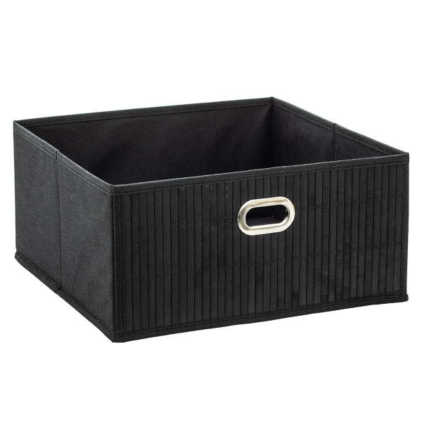 Κουτί Αποθήκευσης (31x31x15) F-V Bamboo Black 155968D