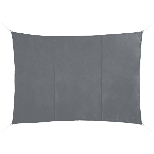 Ορθογώνιο Σκίαστρο Αδιάβροχο & Αντιηλιακό (3x4) H-S Grey 171345A