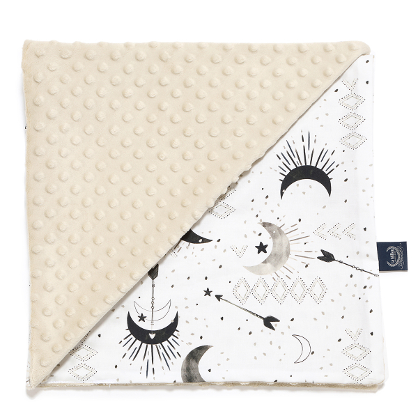 Κουβέρτα Minky Αγκαλιάς (80x100) La Millou Bright Luna Sand