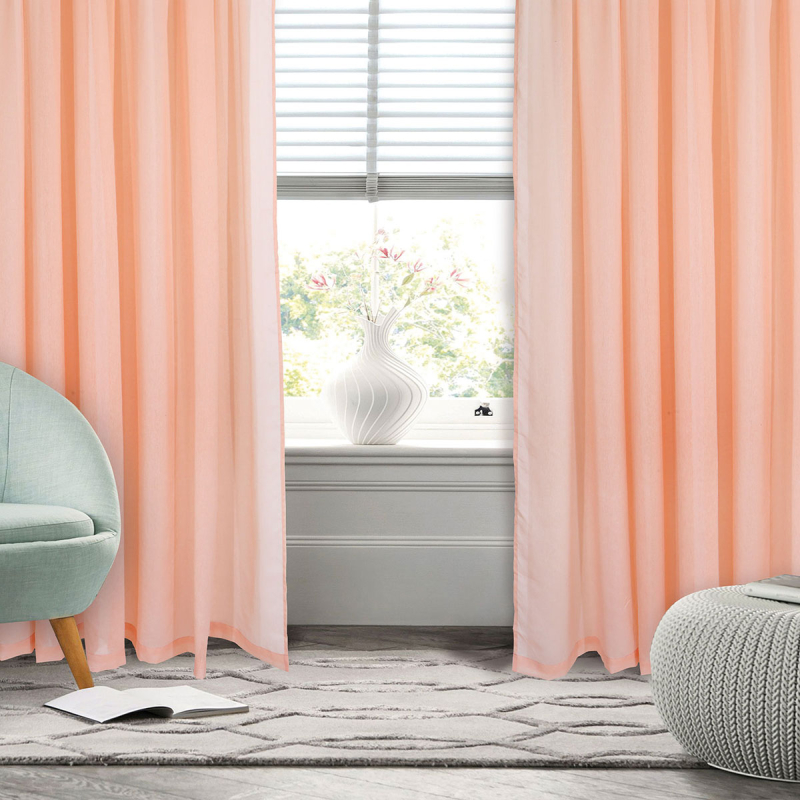 Κουρτίνα (450x270) Με Τρέσα Das Home Organza 2194 Pink