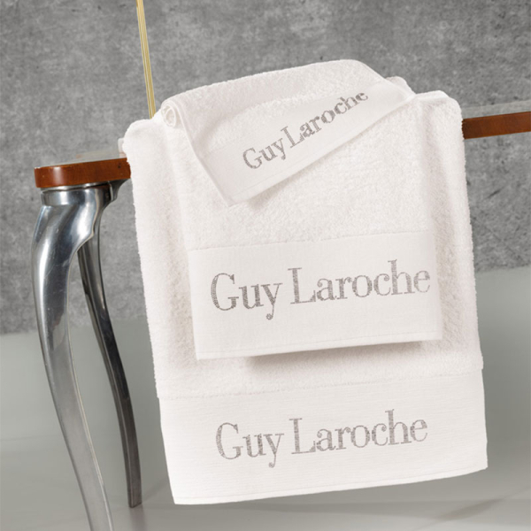 Πετσέτες Μπάνιου (Σετ 3τμχ) Guy Laroche Futura Ivory 500gsm