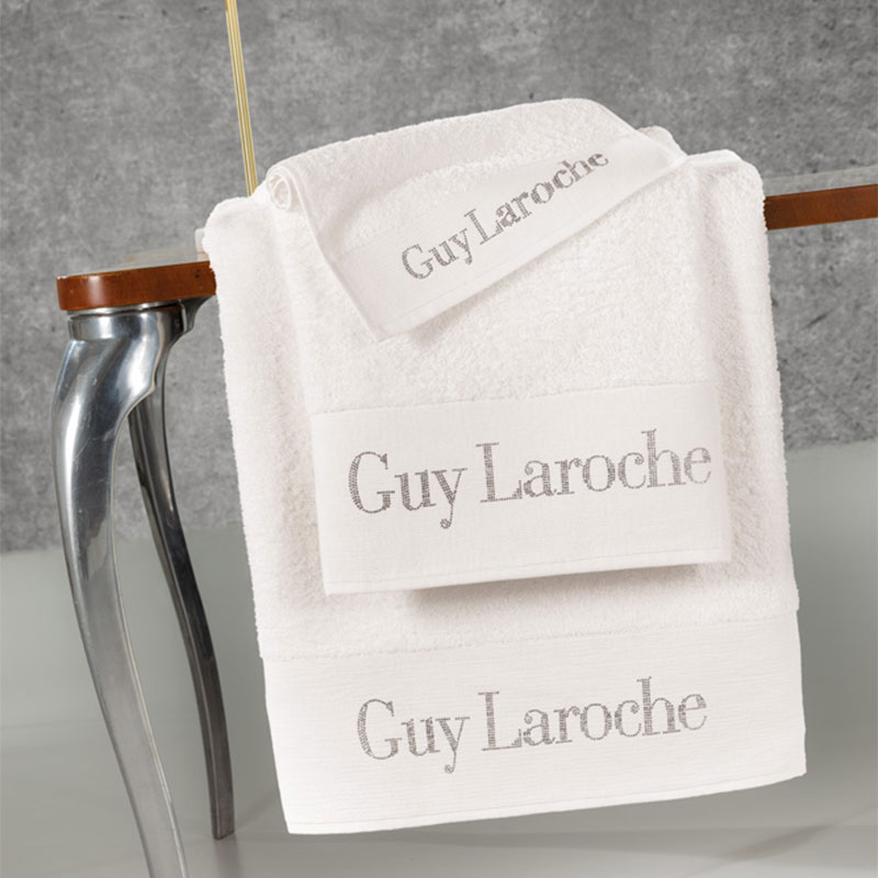 Πετσέτες Μπάνιου (Σετ 3τμχ) Guy Laroche Futura Ivory