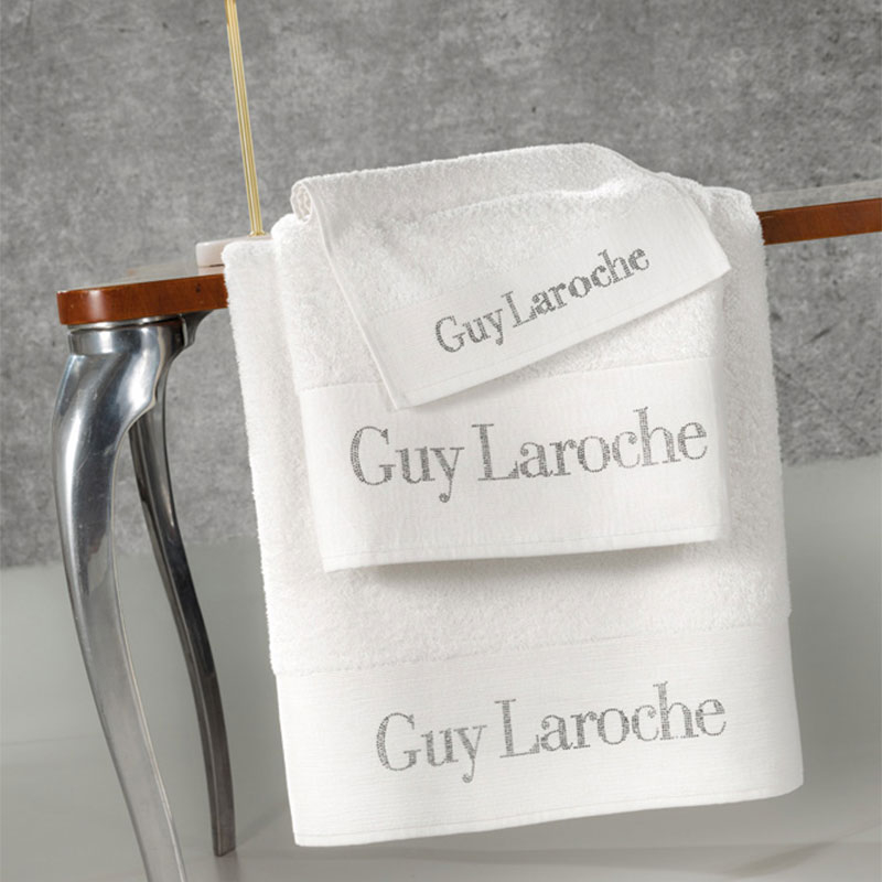 Πετσέτες Μπάνιου (Σετ 3τμχ) Guy Laroche Futura White 500gsm