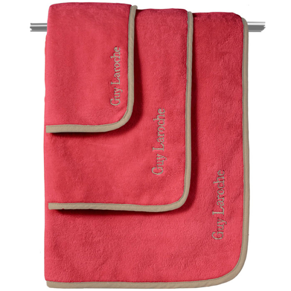 Πετσέτες Μπάνιου (Σετ 3τμχ) Guy Laroche New Comfy Red 500gsm