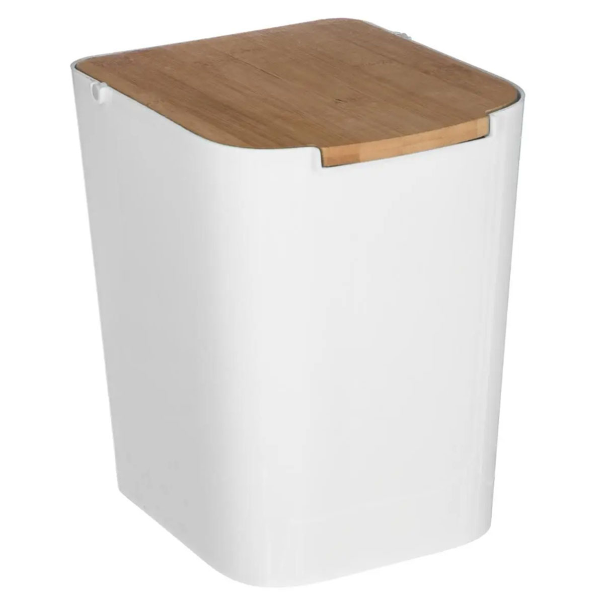 Καλάθι Απορριμμάτων (22 4X18 3X24 4) F-V 5Lt Natureo White 155924A Home Μπάνιο Αξεσουάρ Μπάνιου Κάδοι Spitishop