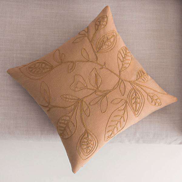 Διακοσμητική Μαξιλαροθήκη (43x43) Gofis Home Indigo Jute 381/36