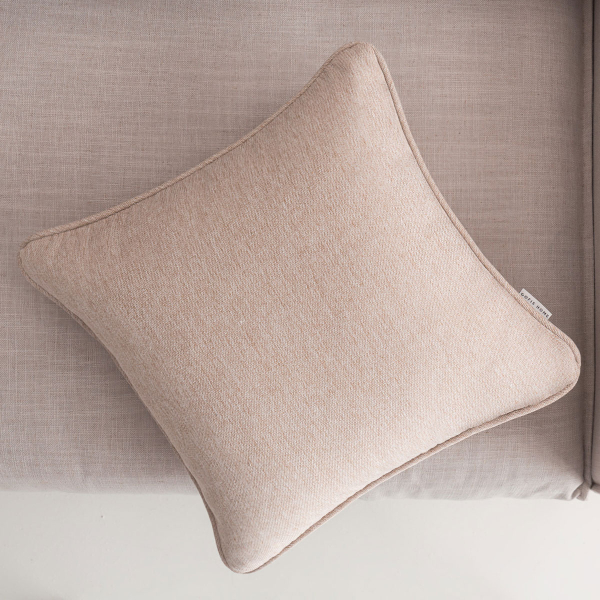 Διακοσμητική Μαξιλαροθήκη (43x43) Gofis Home Zuri Sand 508/21