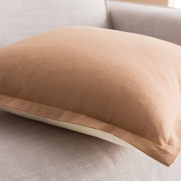 Διακοσμητική Μαξιλαροθήκη 2 Όψεων (43x43) Gofis Home Light Veil Jute/Vanilla 309/36