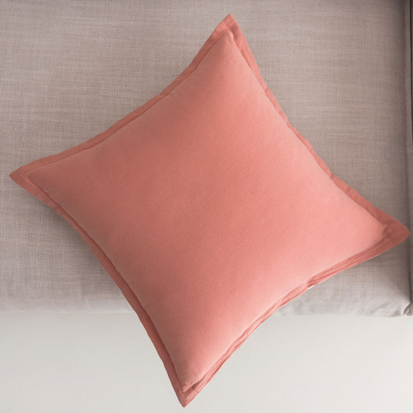 Διακοσμητική Μαξιλαροθήκη 2 Όψεων (43x43) Gofis Home Light Veil Apple Pink/Vanilla 309/17