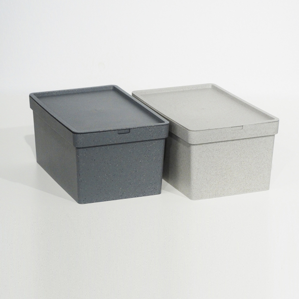 Κουτί Αποθήκευσης (28x18.5x13.5) Viomes Nova 681.6-97 Πέτρα
