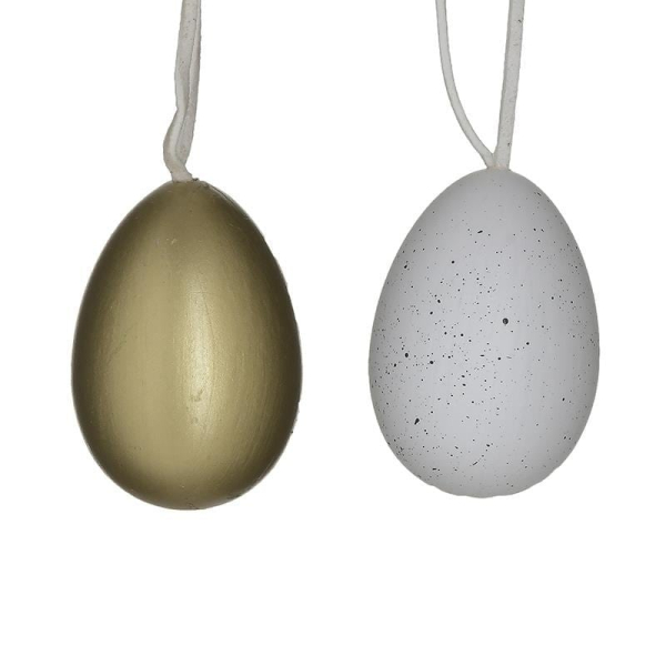 Πασχαλινά Διακοσμητικά Αυγά (Σετ 6τμχ) InArt 1-70-686-0048