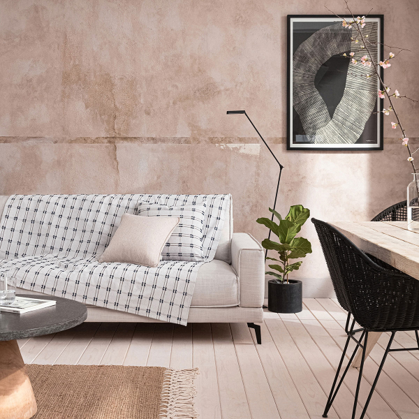 Ριχτάρι Καναπέ Τριθέσιου (180x310) Gofis Home Celtic Marine Blue 377/09